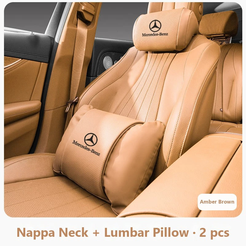Mercedes-Benz nappa neck pillow