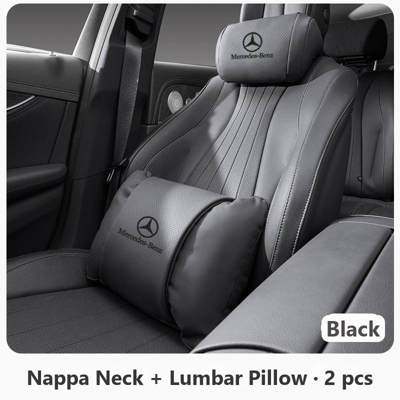 Mercedes-Benz nappa neck pillow