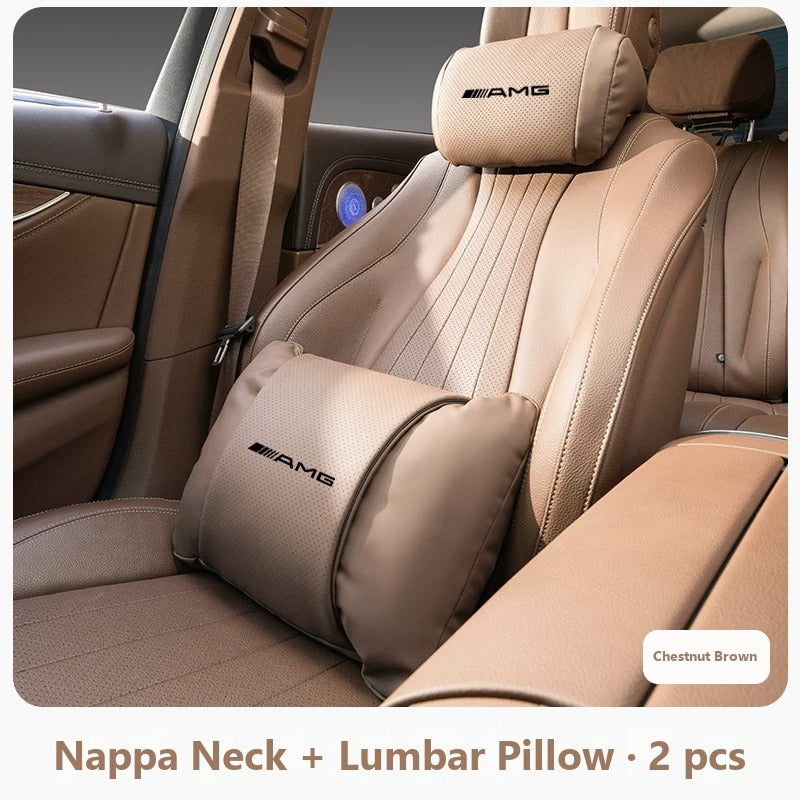 Mercedes-Benz nappa neck pillow