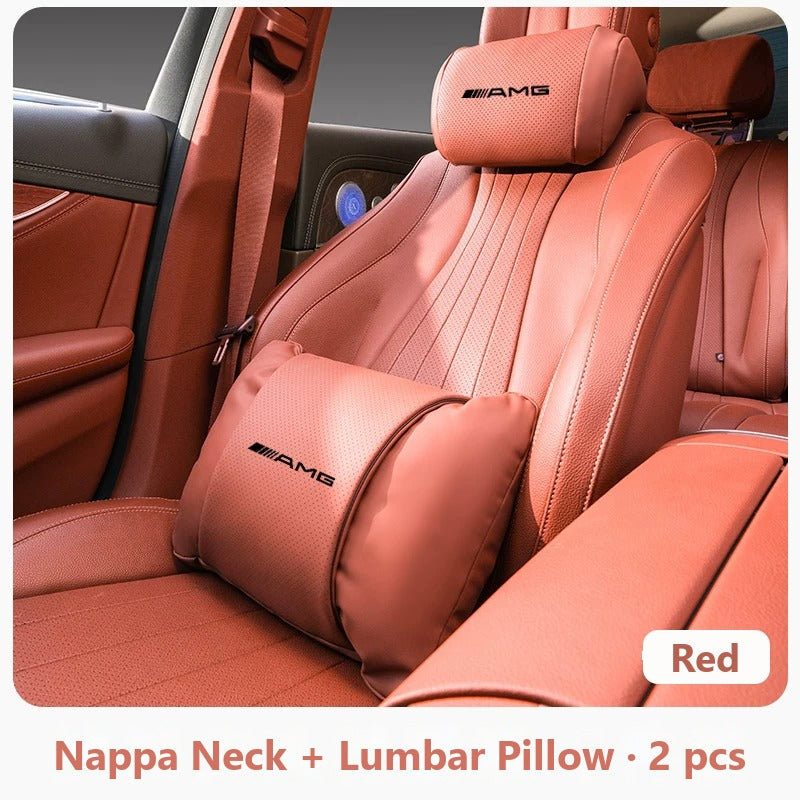 Mercedes-Benz nappa neck pillow