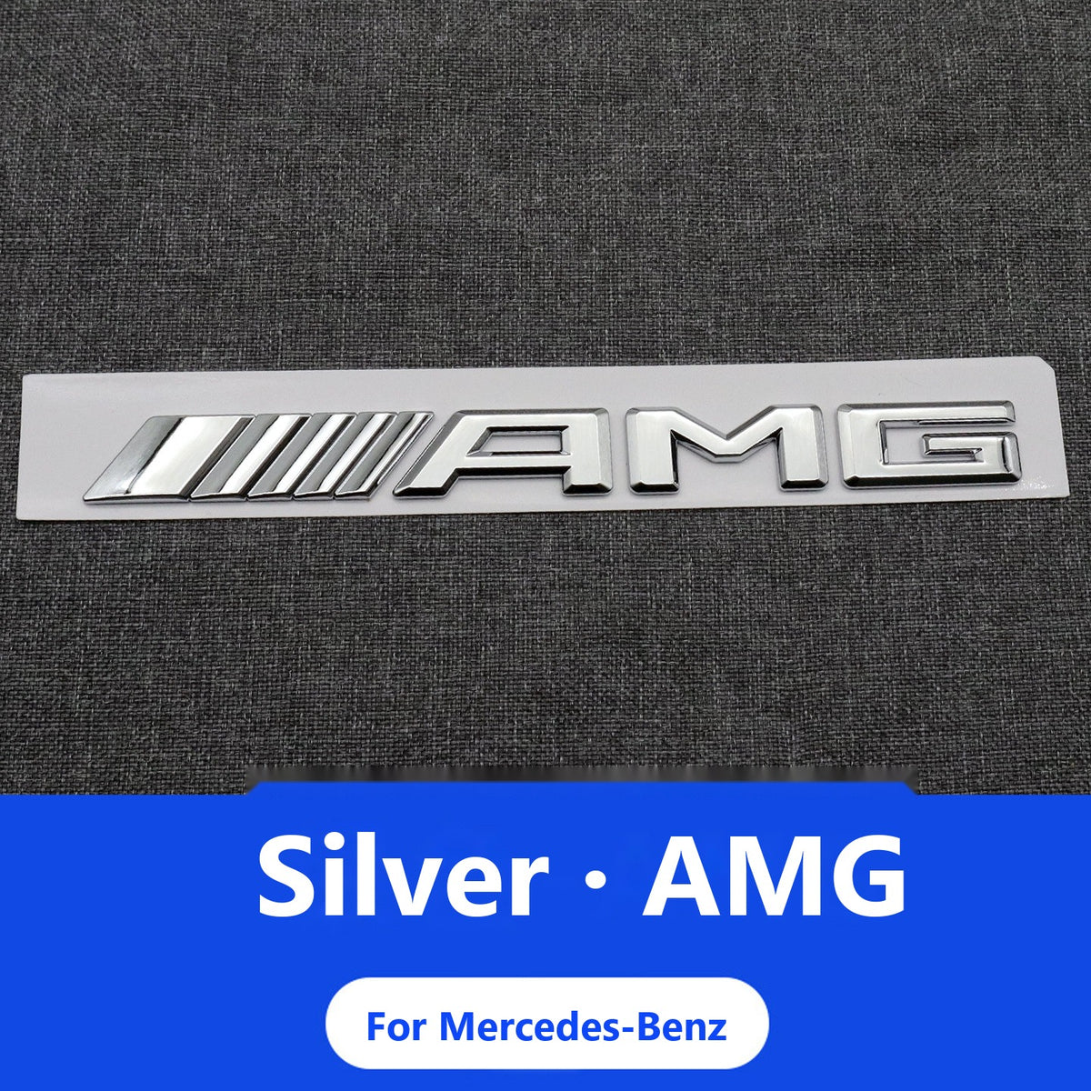 Mercedes E-Class badges and lettering