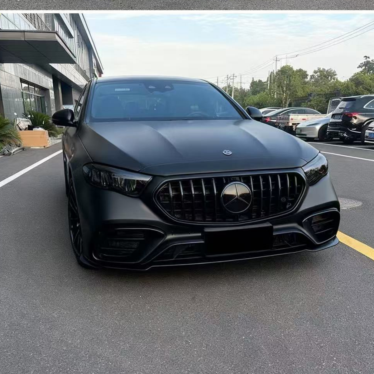 Mercedes-Benz E-Class W213 (2016–2019) to W214 E63 (2023–2025) Conversion Body Kit – Bonnet, Fenders, Bumpers, Boot Lid, Panamericana Grille, Headlights & Taillights