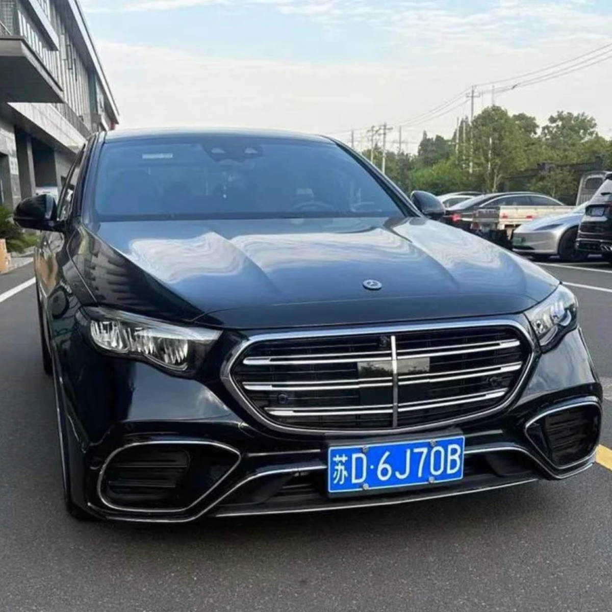 Mercedes-Benz E-Class W212 (2010–2015) to W214 E63 AMG (2023–2025) Conversion Body Kit – Bonnet, Fenders, Bumpers, Boot Lid, Panamericana Grille, Headlights & Taillights
