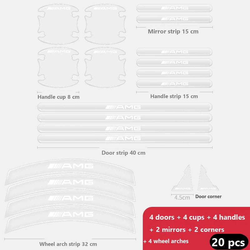 Mercedes-AMG door edge protective film