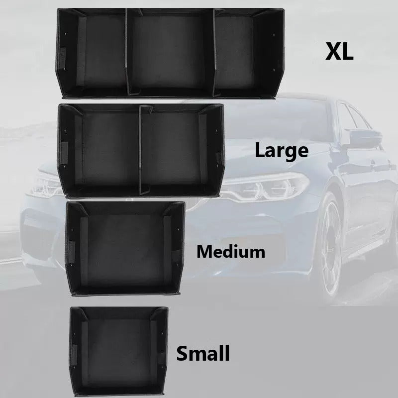 Mercedes-Benz foldable leather trunk storage box