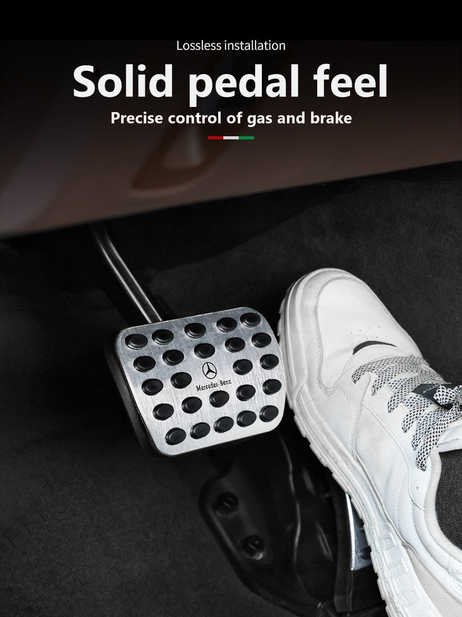 Mercedes anti-slip pedal covers