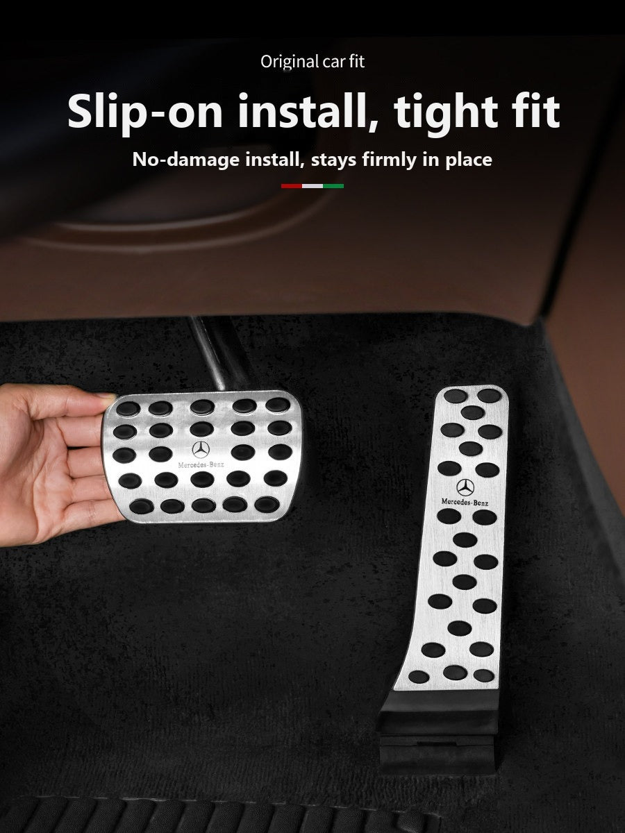 Mercedes anti-slip pedal covers