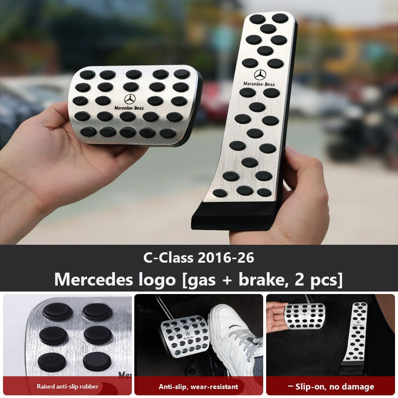 Mercedes anti-slip pedal covers