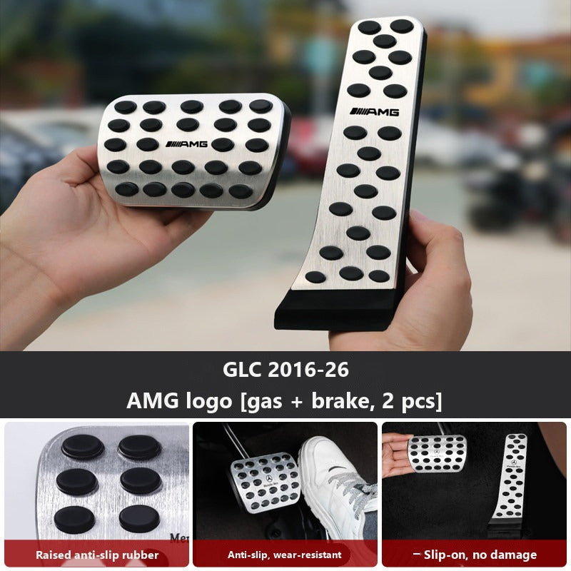 Mercedes anti-slip pedal covers