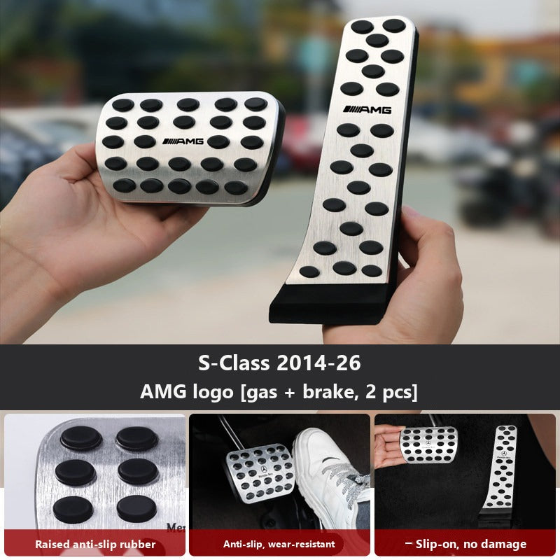 Mercedes anti-slip pedal covers