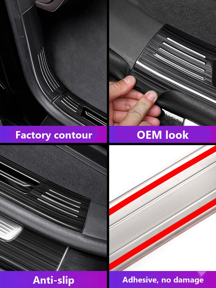 Mercedes GLE GLS door sill plates