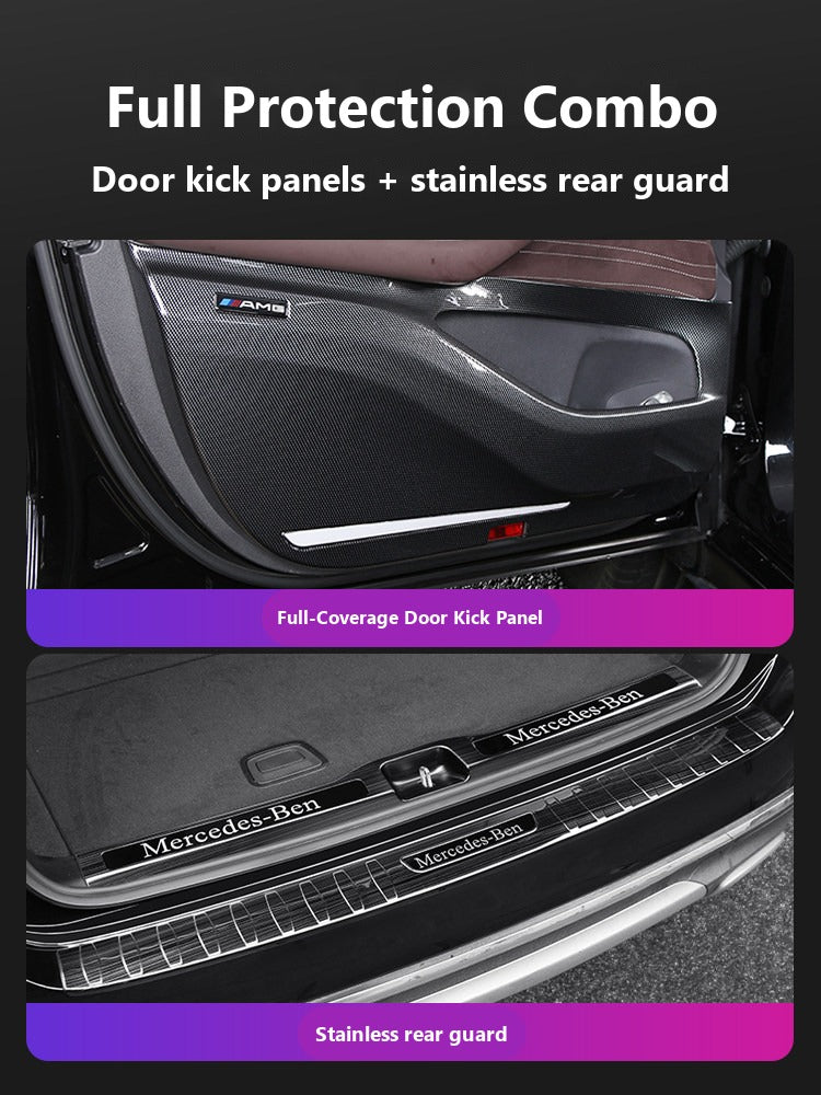 Mercedes GLE GLS door sill plates