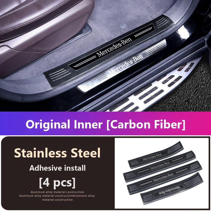 Mercedes GLE GLS door sill plates