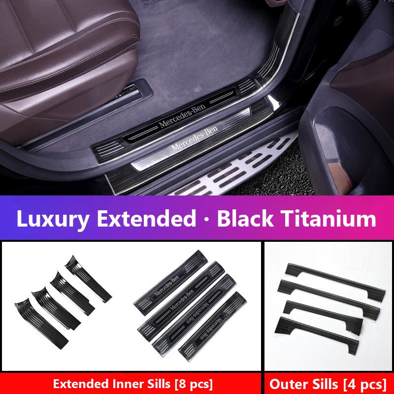 Mercedes GLE GLS door sill plates