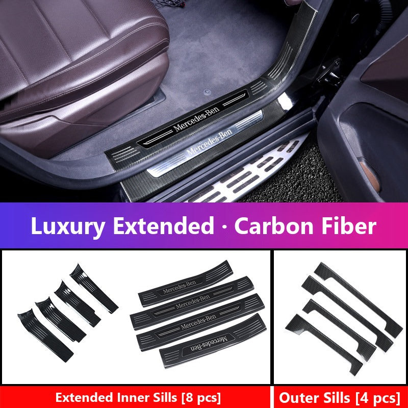 Mercedes GLE GLS door sill plates