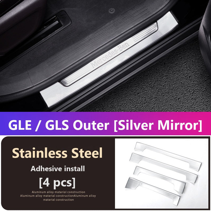 Mercedes GLE GLS door sill plates