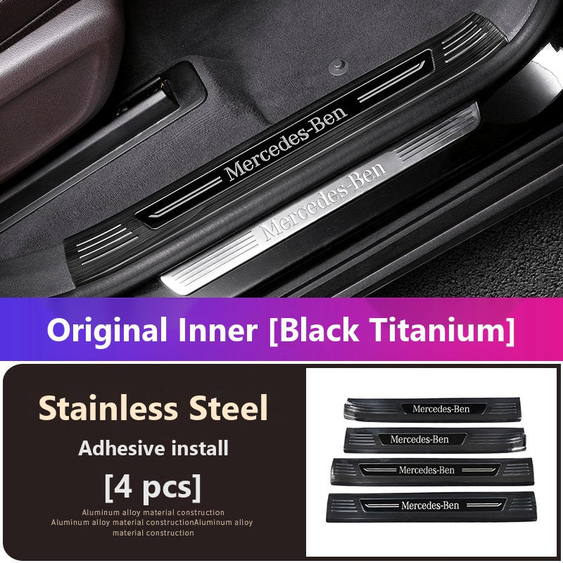 Mercedes GLE GLS door sill plates