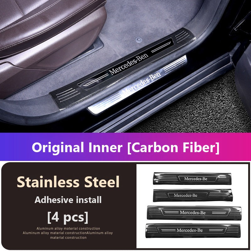 Mercedes GLE GLS door sill plates