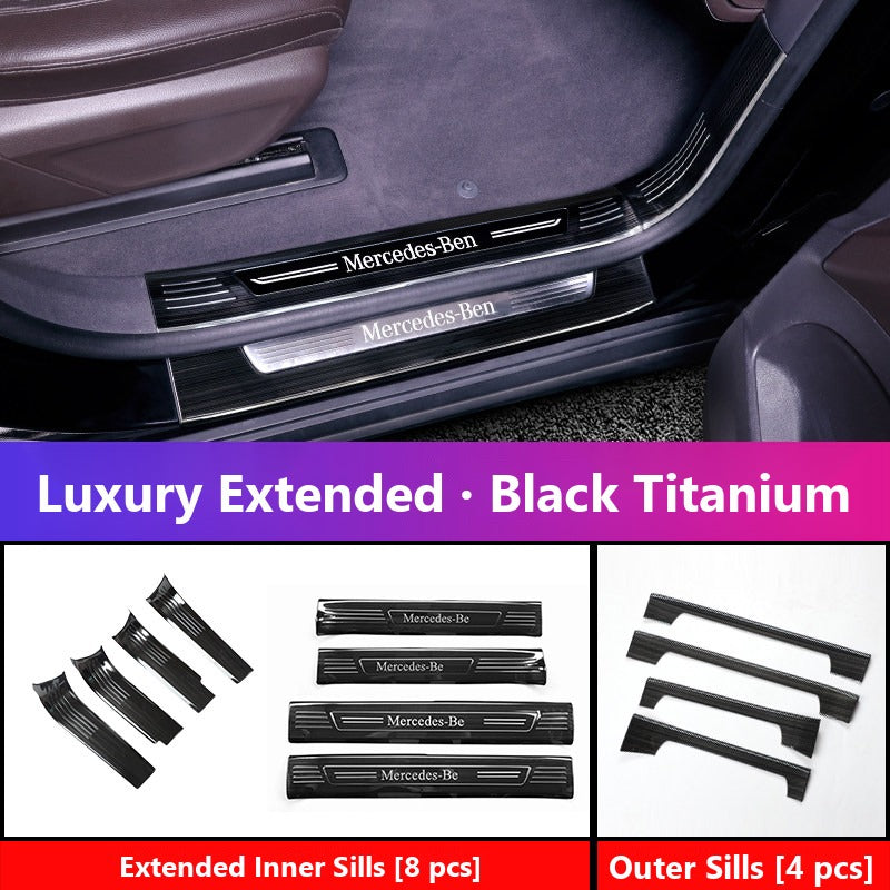 Mercedes GLE GLS door sill plates