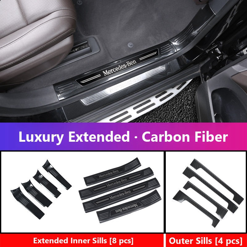 Mercedes GLE GLS door sill plates