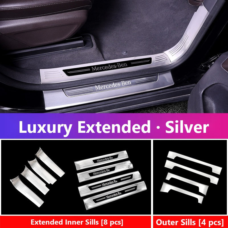 Mercedes GLE GLS door sill plates