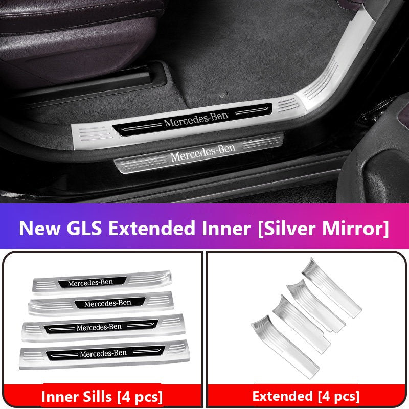 Mercedes GLE GLS door sill plates