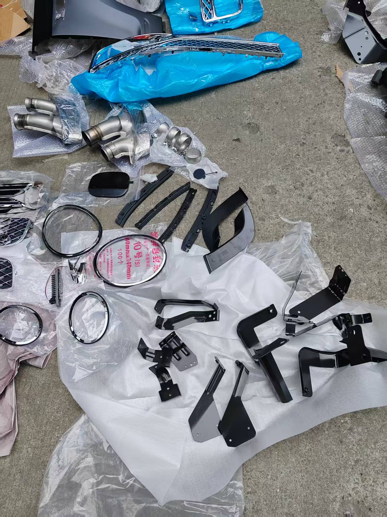 Bentley Flying Spur (2005–2019) Upgrade to 2025 Style Body Kit – Full Front & Rear Conversion Kit
