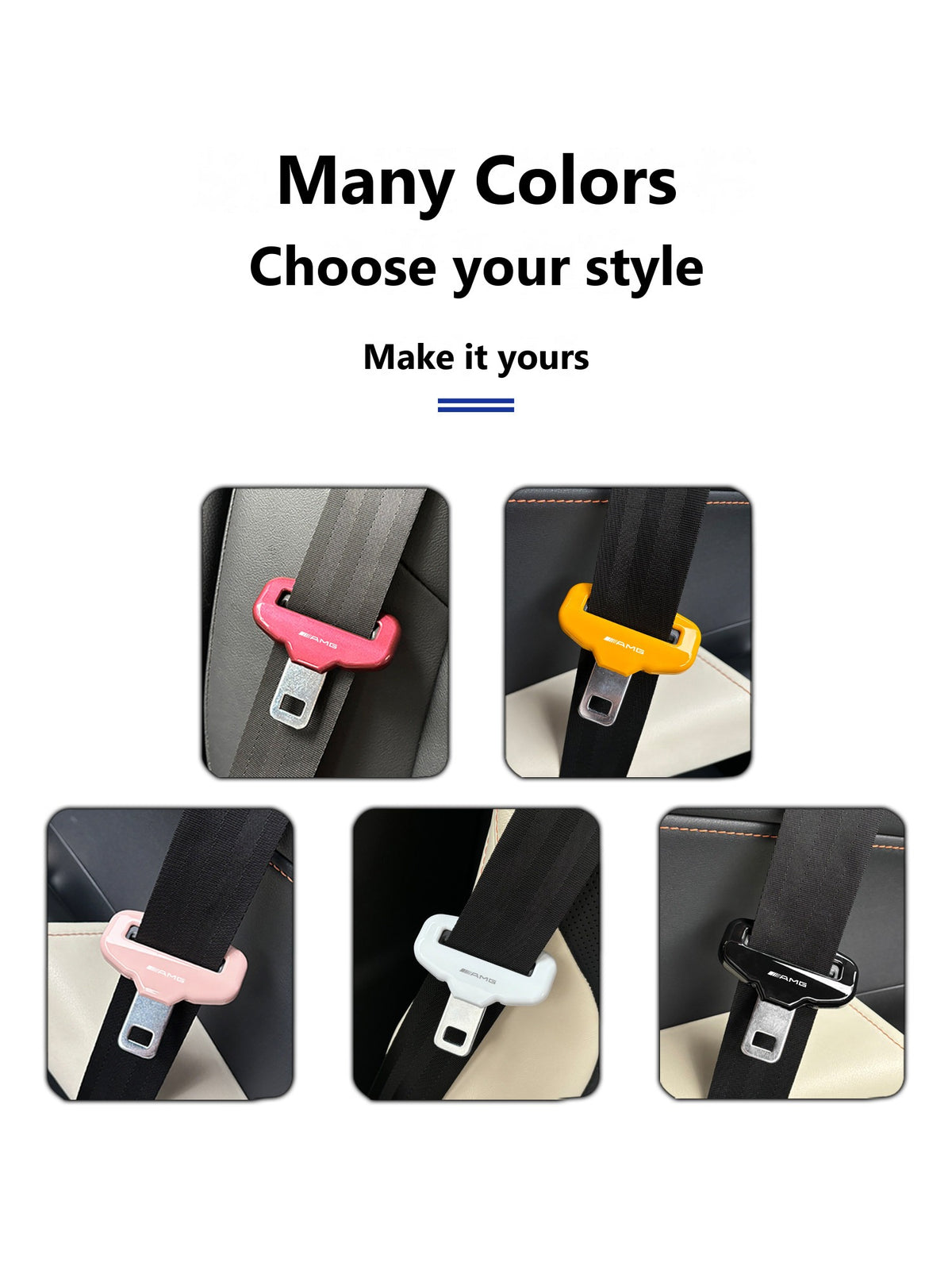 Mercedes seat belt buckle cover