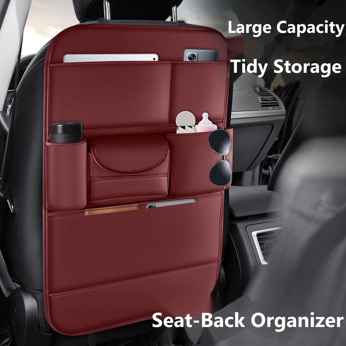 Mercedes-Benz GLC seat-back organizer