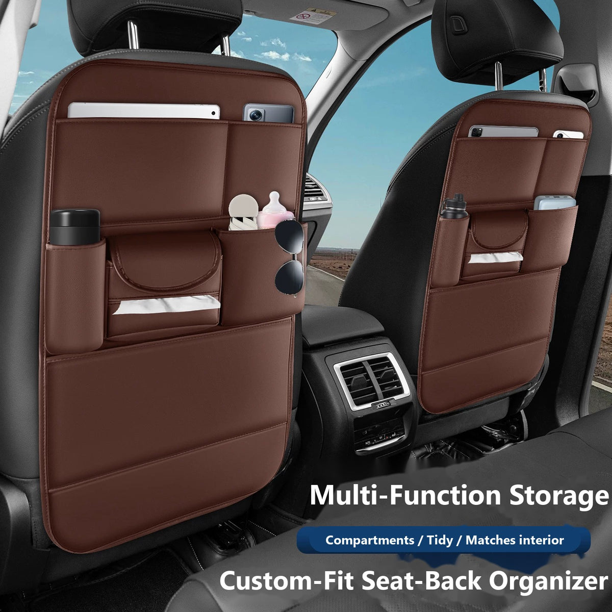 Mercedes-Benz GLC seat-back organizer