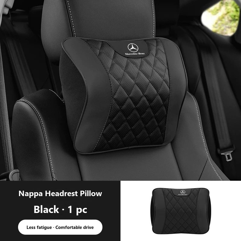 Mercedes-Benz nappa headrest pillow