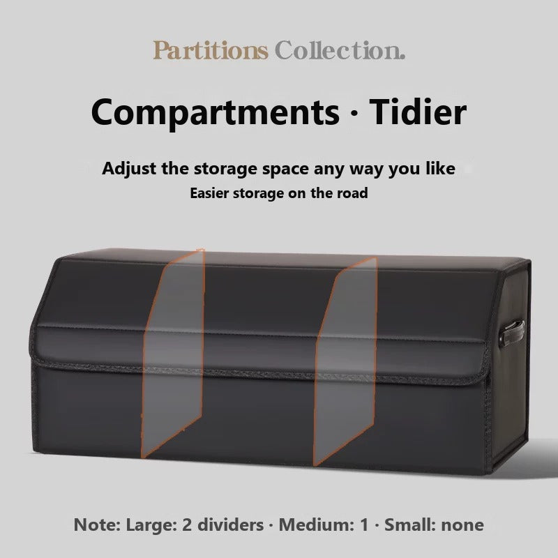 Leather trunk storage box for Mercedes-Benz