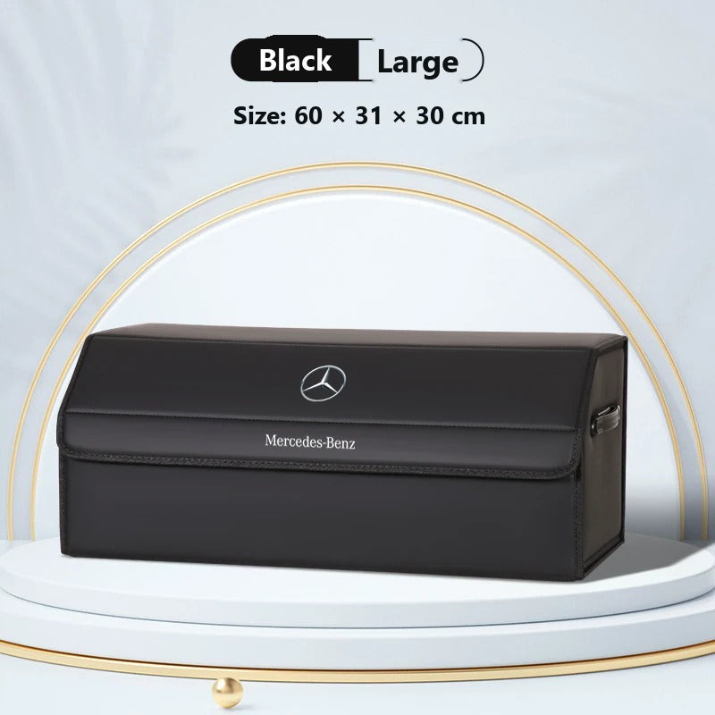 Leather trunk storage box for Mercedes-Benz