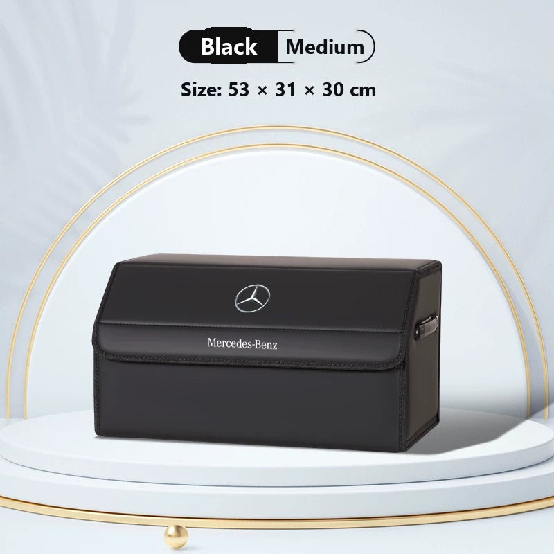 Leather trunk storage box for Mercedes-Benz