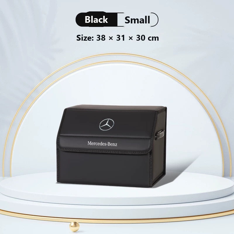 Leather trunk storage box for Mercedes-Benz