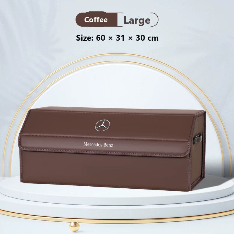 Leather trunk storage box for Mercedes-Benz