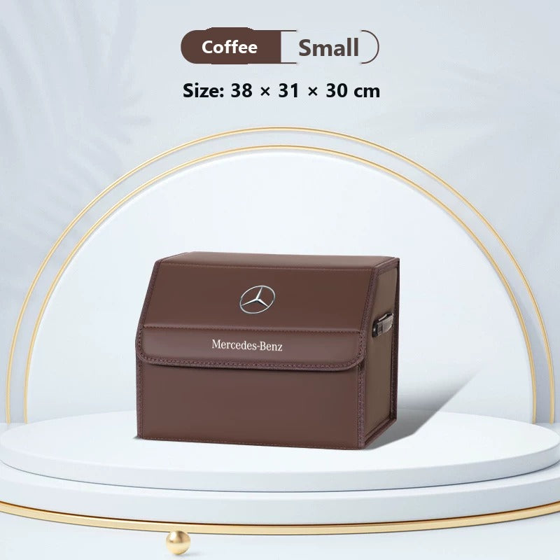 Leather trunk storage box for Mercedes-Benz