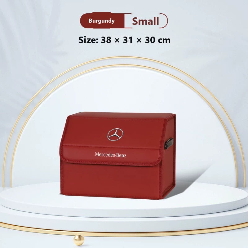 Leather trunk storage box for Mercedes-Benz