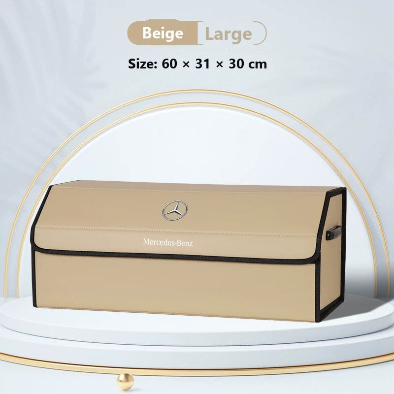 Leather trunk storage box for Mercedes-Benz