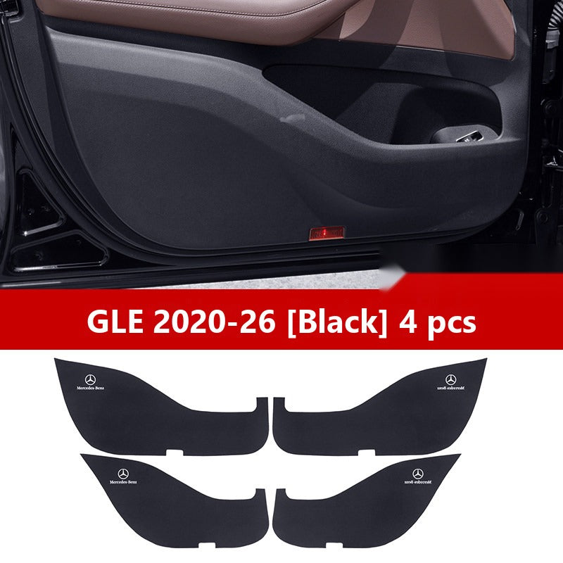 Mercedes door kick guard pads