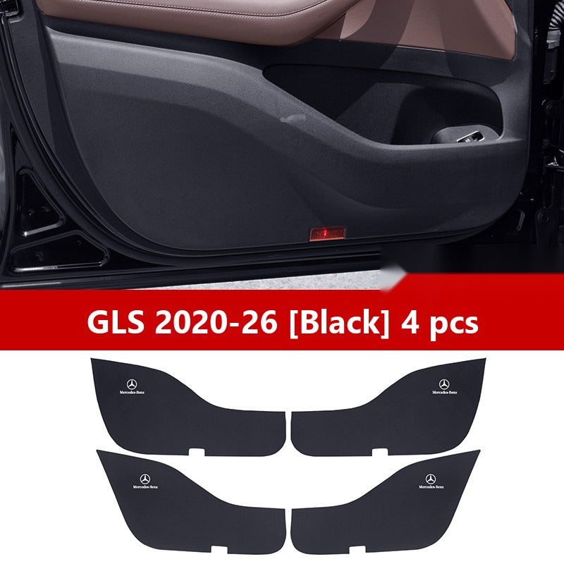Mercedes door kick guard pads