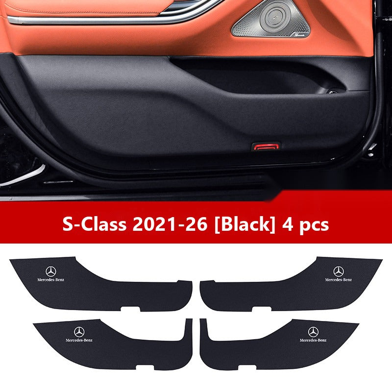 Mercedes door kick guard pads