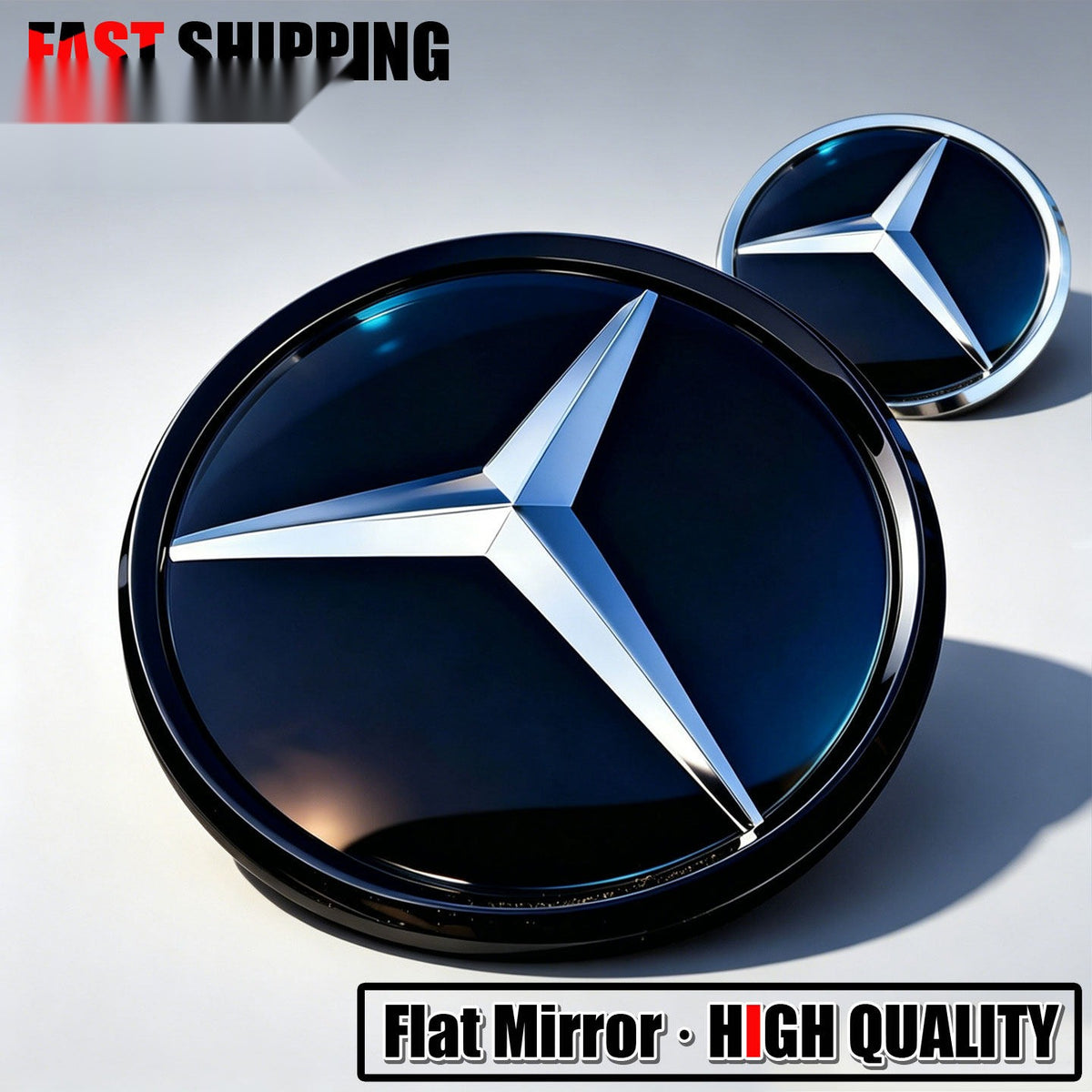 Mercedes LED grille star emblem