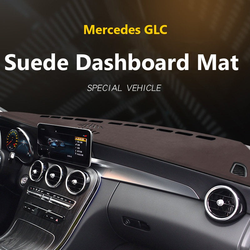Mercedes GLC suede dashboard mat