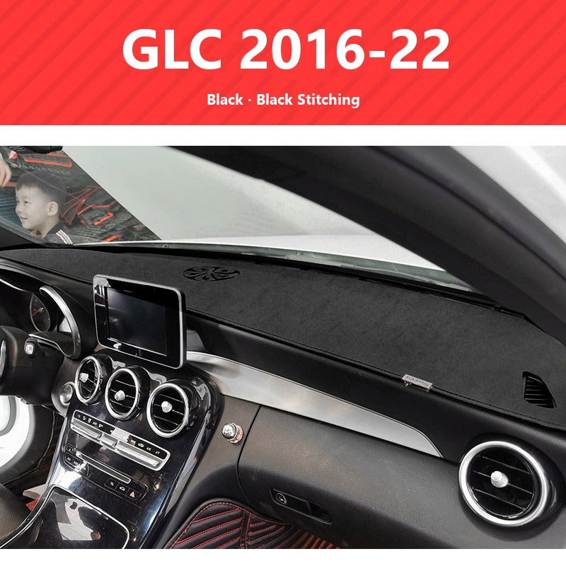 Mercedes GLC suede dashboard mat