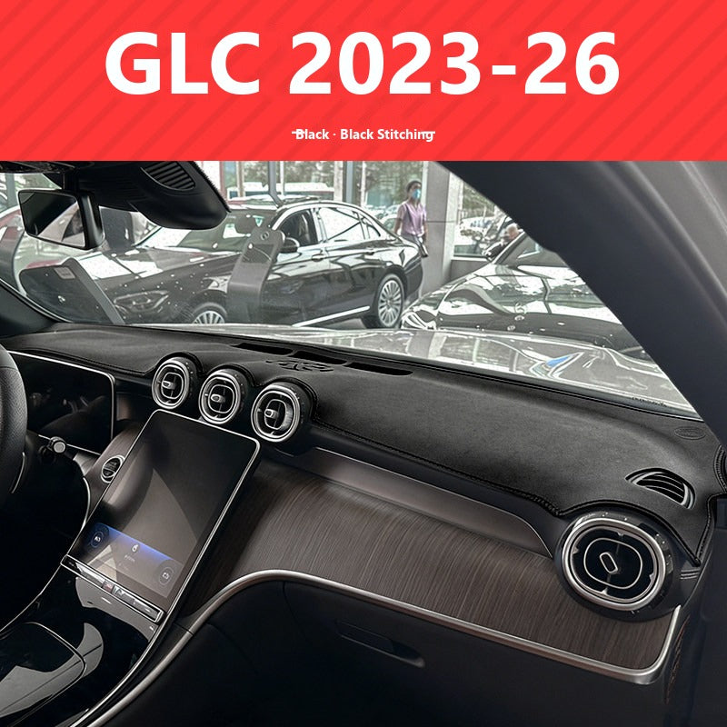 Mercedes GLC suede dashboard mat
