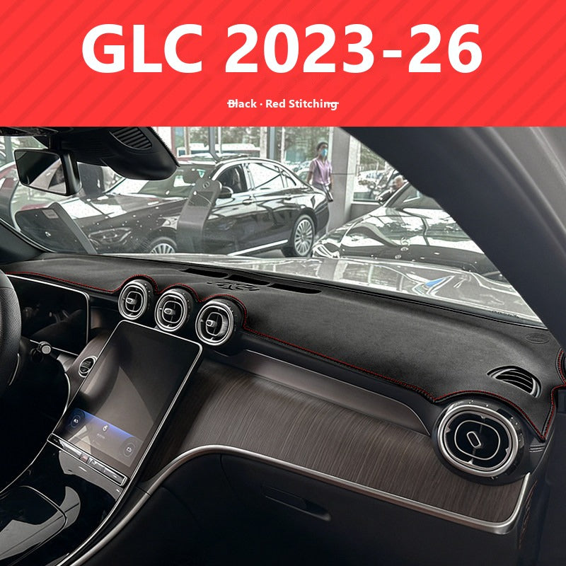 Mercedes GLC suede dashboard mat
