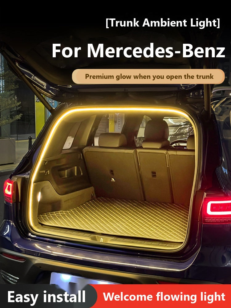 Mercedes SUV trunk LED light