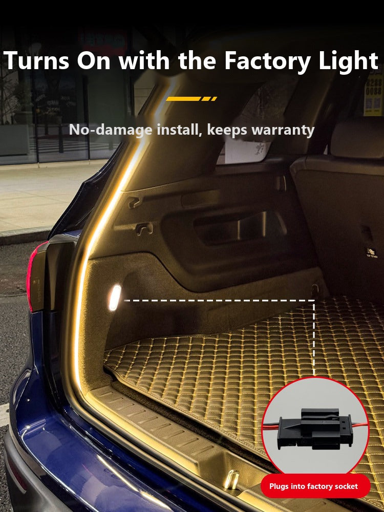 Mercedes SUV trunk LED light