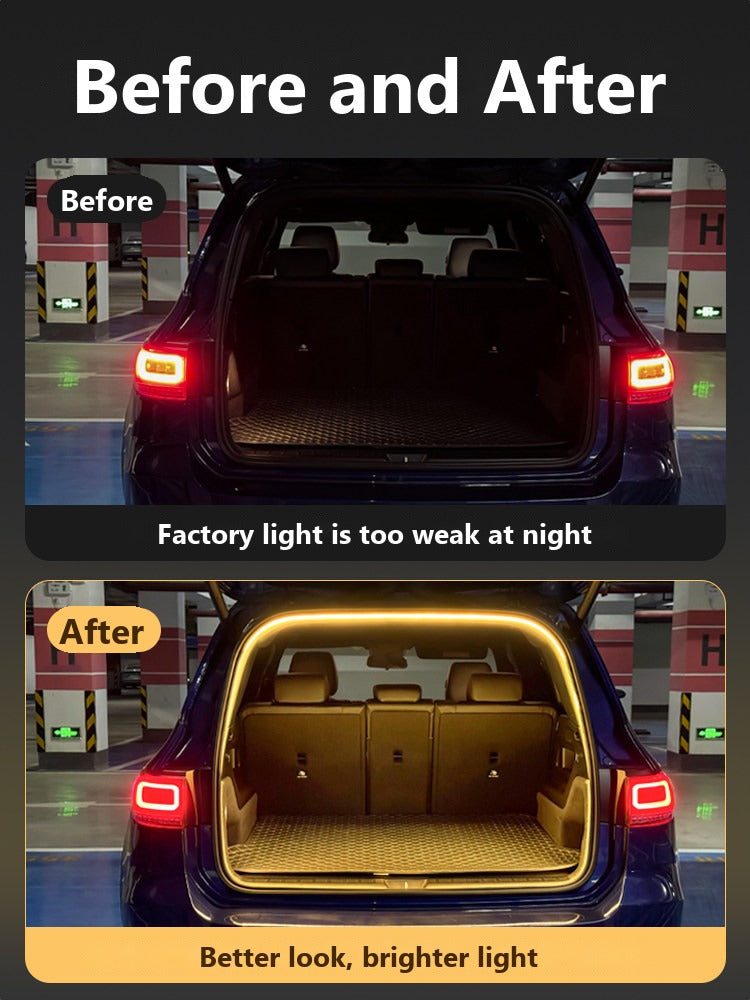 Mercedes SUV trunk LED light